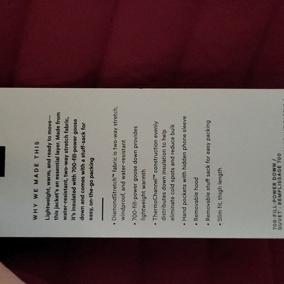 Like new Lululemon pack it down long jacket sz4 - Picture 10 of 10